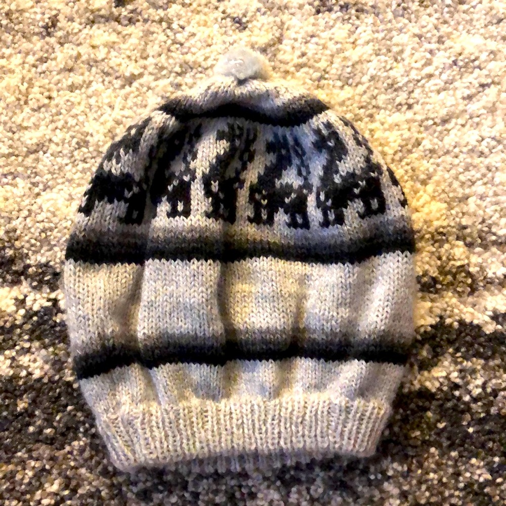 Gray color Peruvian hat